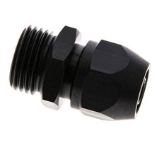 Racor de compresión recto de aluminio 12x9mm y G1/2'' con rosca macho 10 bar PVC y PA