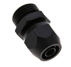 Racor de compresión recto de aluminio 12x9mm y G1/2'' con rosca macho 10 bar PVC y PA