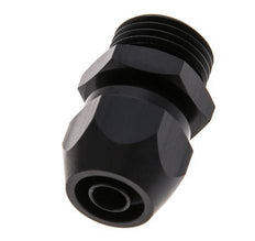 Racor de compresión recto de aluminio 12x9mm y G1/2'' con rosca macho 10 bar PVC y PA