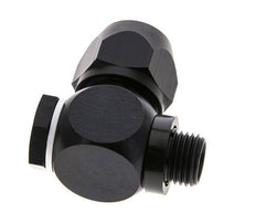 12x9mm & G1/4'' Aluminum Elbow Compression Fitting with Male Threads 10 bar PVC and PA