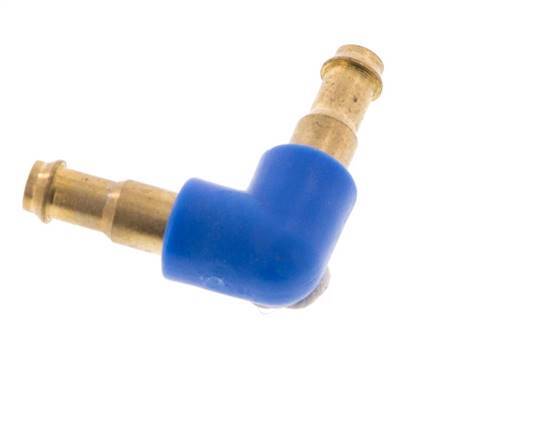 4 mm Brass/Plastic Elbow Hose Connector [2 Pieces]