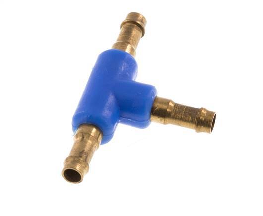 3 mm Brass/Plastic Tee Hose Connector [2 Pieces]