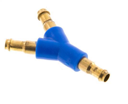 4 mm Brass/Plastic Y Hose Connector [2 Pieces]