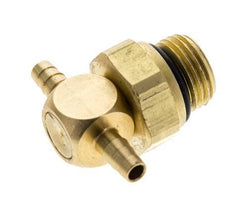 Boquilla en T de latón de 3 mm y G1/8'' con rosca macho NBR