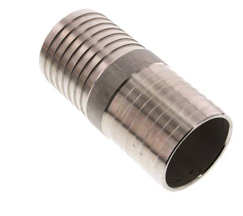 Conector de manguera de acero inoxidable 1.4301 de 75 mm (3'')