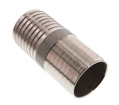 Conector de manguera de acero inoxidable 1.4301 de 75 mm (3'')