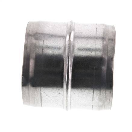 80 mm zink plated Steel Hose Connector