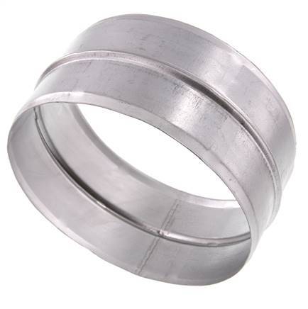 Conector de manguera de acero galvanizado de 150 mm (6'')