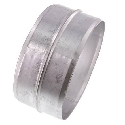 Conector de manguera de acero galvanizado de 150 mm (6'')