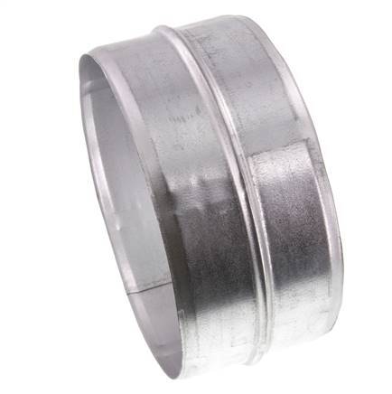 Conector de manguera de acero galvanizado de 150 mm (6'')