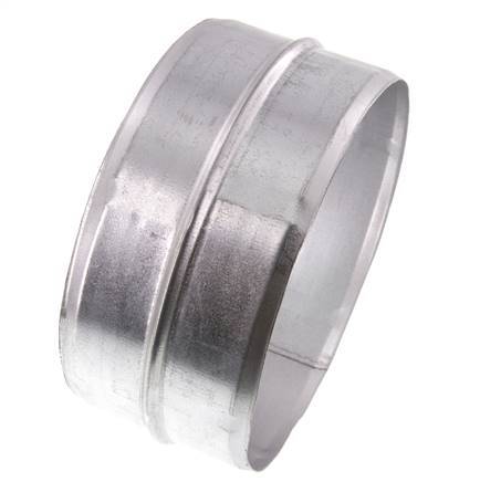 Conector de manguera de acero galvanizado de 150 mm (6'')