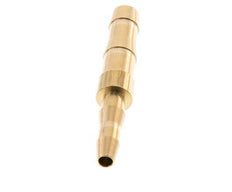 Conector de manguera de latón de 9 mm (3/8'') y 6 mm (1/4'') DIN EN 560 [2 piezas]
