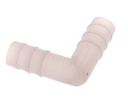 13 mm (1/2'') PVDF Elbow Hose Connector [2 Pieces]