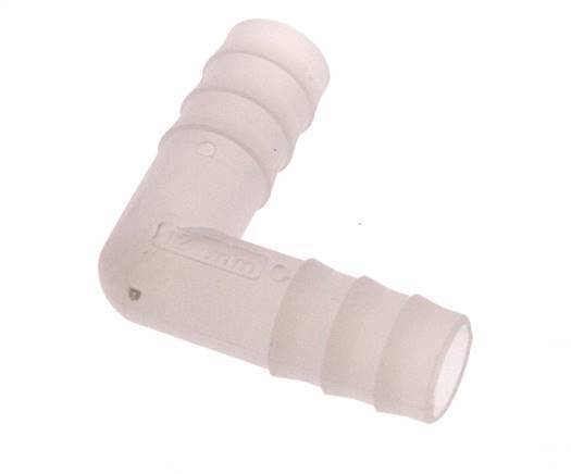 13 mm (1/2'') PVDF Elbow Hose Connector [2 Pieces]