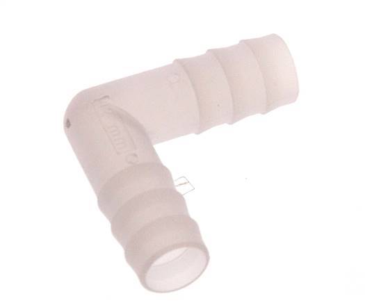 13 mm (1/2'') PVDF Elbow Hose Connector [2 Pieces]
