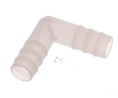13 mm (1/2'') PVDF Elbow Hose Connector [2 Pieces]