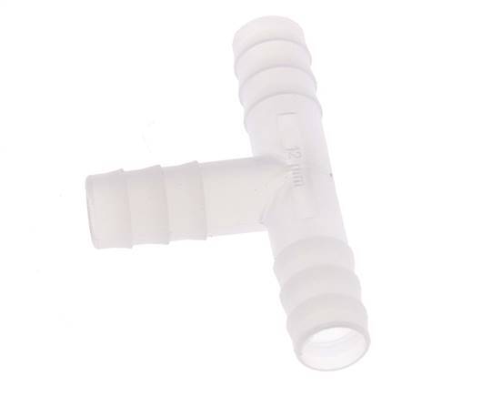 13 mm (1/2'') PVDF Tee Hose Connector [2 Pieces]