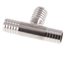 Conector de manguera en T de acero inoxidable 1.4301 de 13 mm (1/2'')