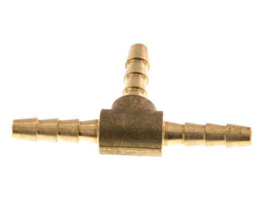 Conector de manguera en T de 6 mm (1/4'') y 4 mm de POM [10 piezas]