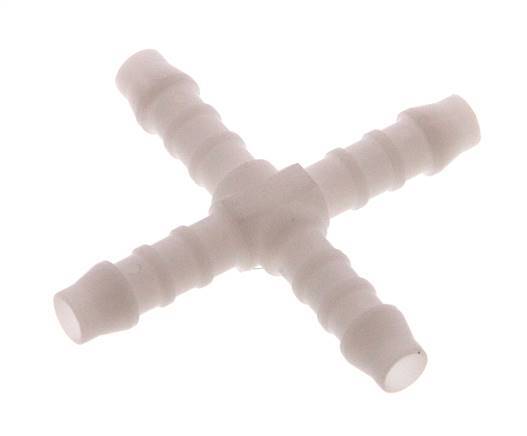 6 mm (1/4'') POM Cross Hose Connector [5 Pieces]