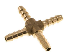 Conector de manguera en cruz de latón de 6 mm (1/4'') [2 piezas]