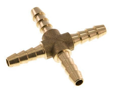Conector de manguera en cruz de latón de 6 mm (1/4'') [2 piezas]