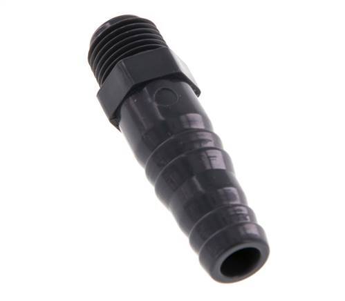 Pestaña para manguera de PVC de 12 mm y G1/4'' macho 53mm EN 1452-3 [2 Piezas]