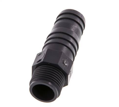 20 mm y G1/2'' PVC-U Hose Barb Male 70mm EN 1452-3 [5 Piezas]