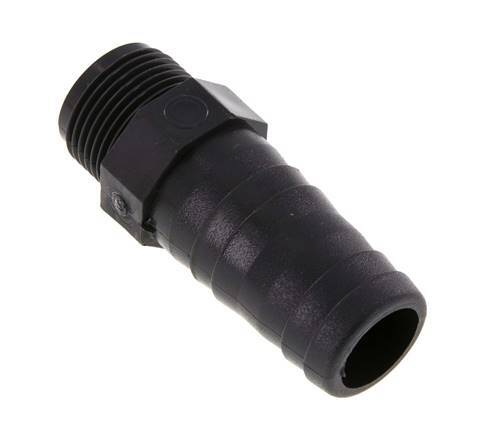 Boquilla de PVC de 25 mm (1'') y G3/4'' macho 76mm EN 1452-3 [5 Piezas]