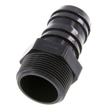 40 mm y G1-1/2'' PVC-U Boquilla Macho 89mm EN 1452-3