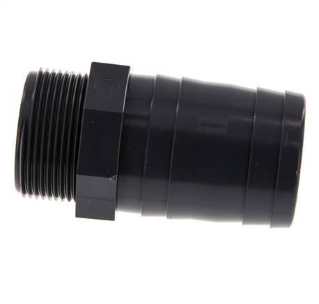 Barra de manguera de PVC de 50 mm (2'') y G1-1/2'' macho 99mm EN 1452-3 [2 Piezas]