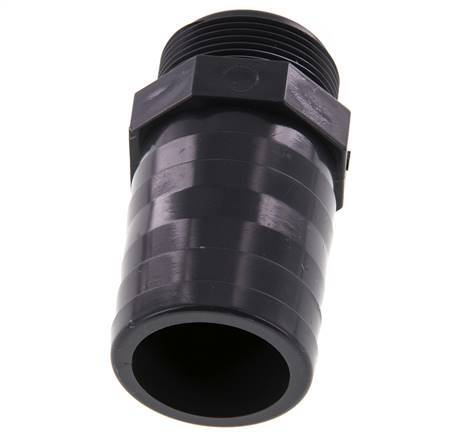 Barra de manguera de PVC de 50 mm (2'') y G1-1/2'' macho 99mm EN 1452-3 [2 Piezas]