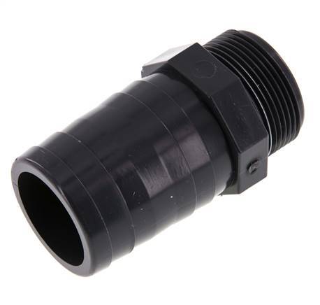 Barra de manguera de PVC de 50 mm (2'') y G1-1/2'' macho 99mm EN 1452-3 [2 Piezas]