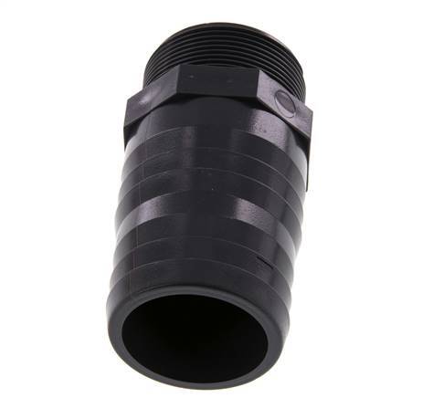 Boquilla de PVC de 60 mm y G2'' macho 118mm EN 1452-3