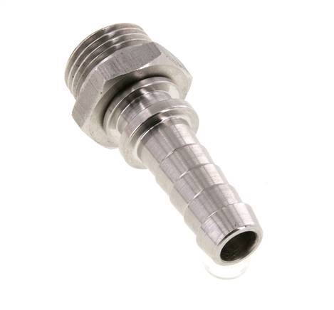 13 mm (1/2'') y R1/2'' Acero inoxidable 1.4301 Manguito macho FKM Giratorio