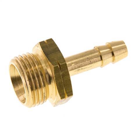 6 mm (1/4'') & G3/8'' LH Brass Hose Barb Male [2 Pieces]