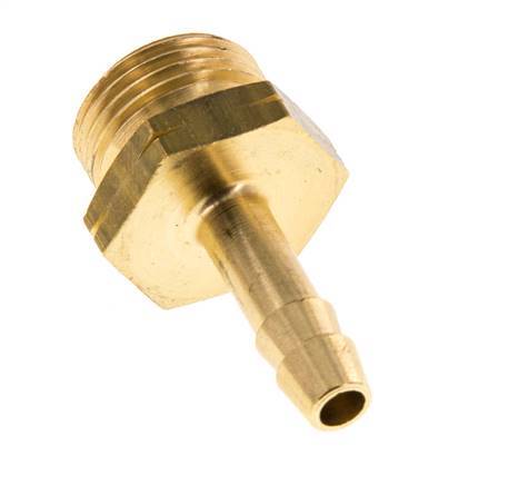 6 mm (1/4'') & G3/8'' LH Brass Hose Barb Male [2 Pieces]