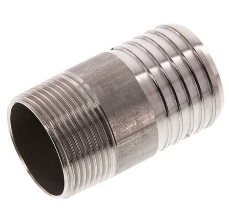 40 mm y R1-1/4'' Acero inoxidable 1.4571 Manguito macho 70mm