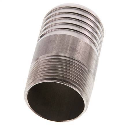 40 mm y R1-1/4'' Acero inoxidable 1.4571 Manguito macho 70mm