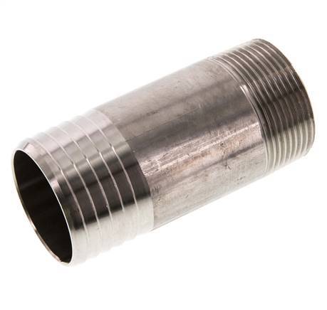 50 mm (2'') y R1-1/2'' Acero inoxidable 1.4571 Manguito macho 100mm