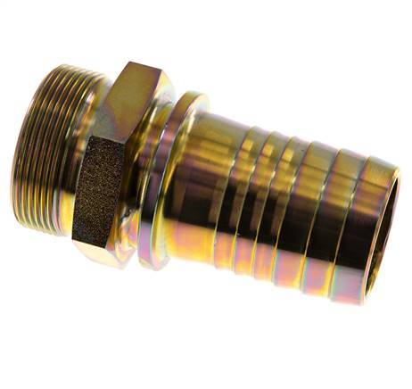 50 mm (2'') & G2'' zink plated Steel Hose Barb Male Safety collars