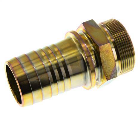 50 mm (2'') & G2'' zink plated Steel Hose Barb Male Safety collars