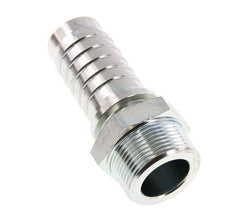 32x48 mm y R1-1/4'' pilar de manguera de acero galvanizado con rosca macho DIN EN 14423