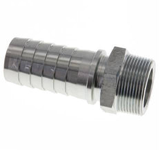 38x54 mm & R1-1/2'' zink plated Steel Hose Pillar with Male Threads DIN EN 14423