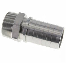 50x68 mm & R2'' pilar de manguera de acero galvanizado con rosca macho DIN EN 14423