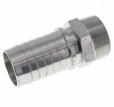 50x68 mm & R2'' pilar de manguera de acero galvanizado con rosca macho DIN EN 14423