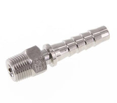 Pilar de manguera de acero inoxidable 1.4301 de 13x25 mm y R1/2'' con rosca macho DIN EN 14423