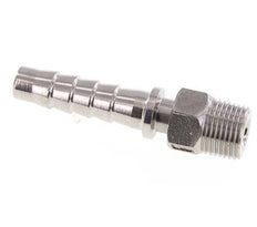 Pilar de manguera de acero inoxidable 1.4301 de 13x25 mm y R1/2'' con rosca macho DIN EN 14423