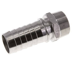 38x54 mm y R1-1/2'' Pilar de manguera de acero inoxidable 1.4301 con rosca macho DIN EN 14423