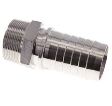 50x68 mm & R2'' Stainless Steel 1.4301 Hose Pillar with Male Threads DIN EN 14423